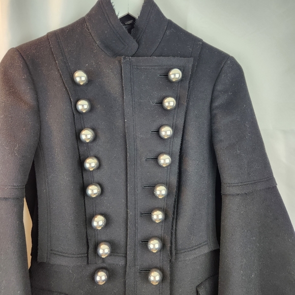 Burberry military style wool coat size 8 in EUC - Picture 5 of 16